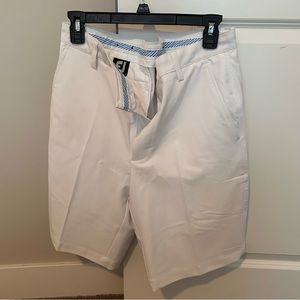 Footjoy Brand New golf shorts, White, Size 32
